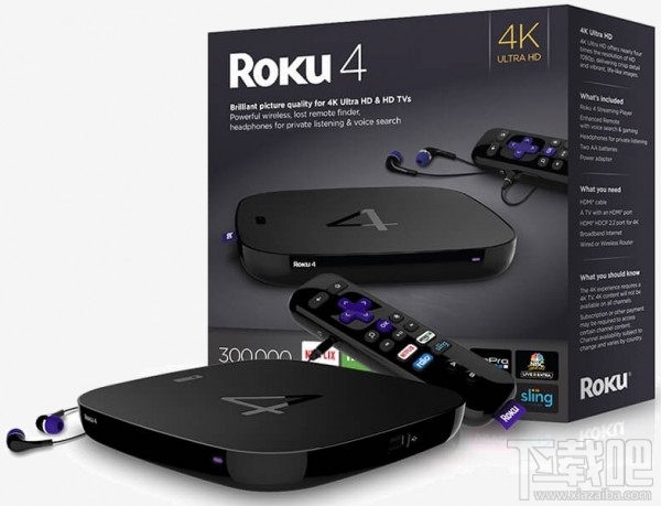 Roku公司正式发布第四代智能电视盒子Roku 4