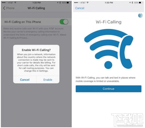 AT&T用户升级iOS 9后终于可享受WiFi Calling功能