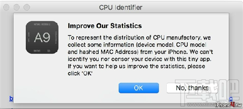 iPhone 6s/iPhone6s Plus不激活查询CPU处理器版本