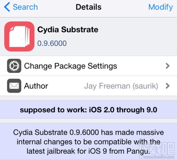 Cydia更新支持iOS 9：仍有很多插件不兼容