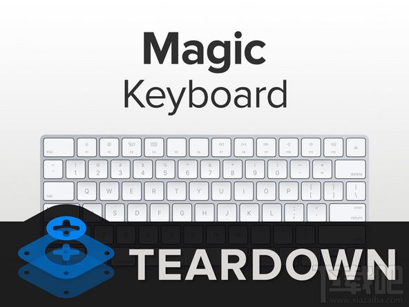 全新 Magic Keyboard 详尽拆解：底壳难拆、粘合剂多