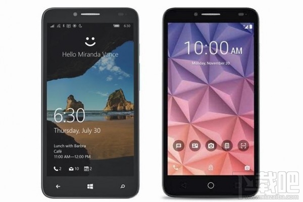 阿尔卡特新机拥有Android和Windows10双版本