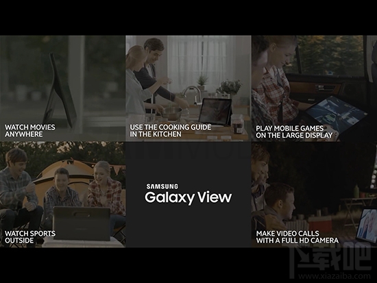 自带把手 三星18.4寸巨屏平板Galaxy View再曝光