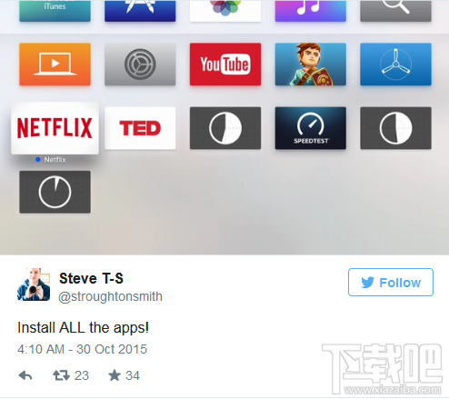 Apple TV 4开始出货 苹果推送正式版tvOS