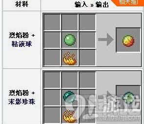 《我的世界》烈焰粉配方及材料详解分享 亲测有效
