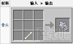 我的世界骨粉怎么合成 骨粉就是很有价值的东西哦