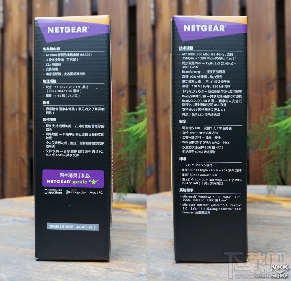 Netgear网件 R6900 AC1900无线路由器开箱评测