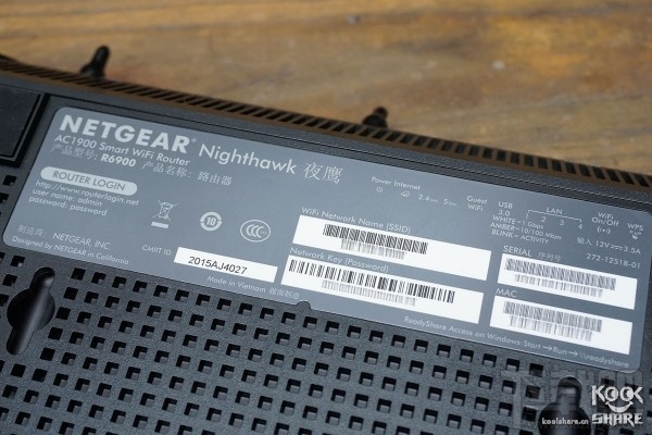 Netgear网件 R6900 AC1900无线路由器开箱评测