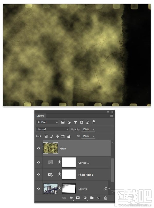 怎么用Photoshop创建怀旧老胶卷照片效果