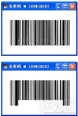 PS教程！教你用ps制作条码图