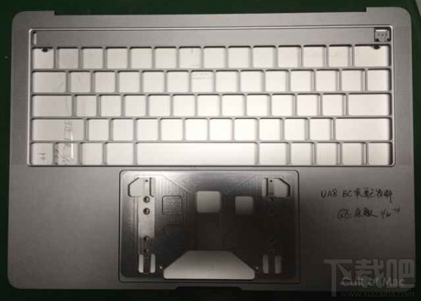 苹果新款13寸MacBook Pro零部件谍照曝光
