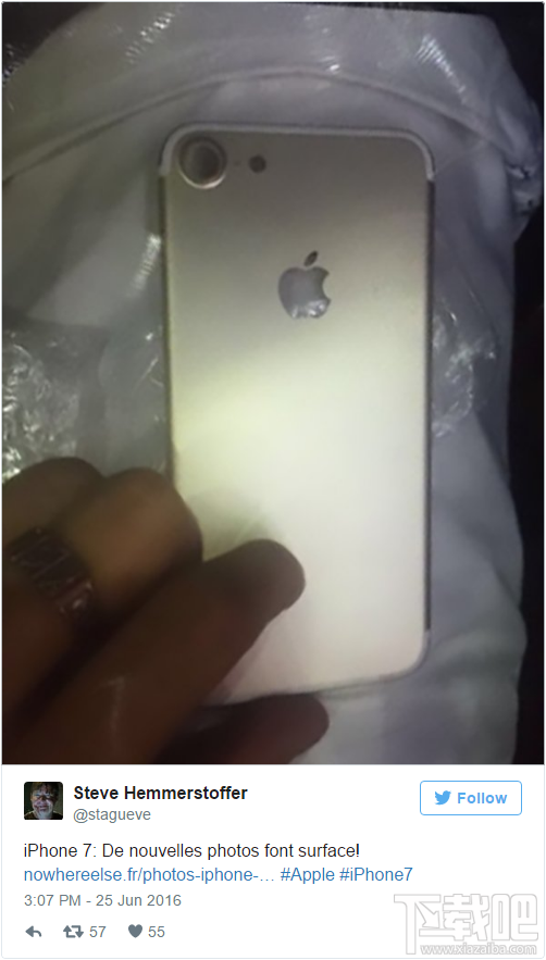 疑似iPhone 7后壳 摄像头凸起扬声器开孔增加
