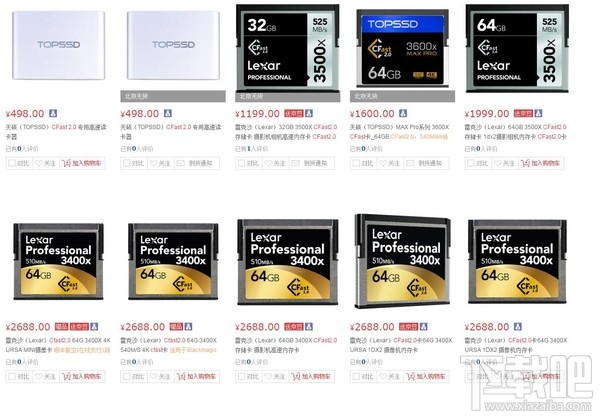 传佳能5D Mark IV存储卡槽或将CFast2.0+SD组合