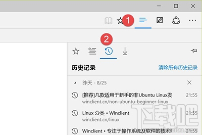 win10系统Edge浏览器浏览记录怎么删除?Edge浏览器删除历史记录办法?