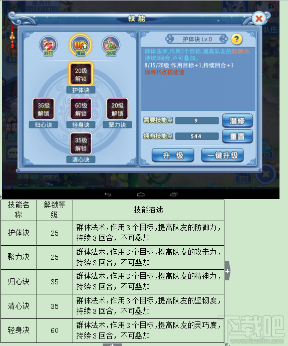 水浒q传手游医生怎么玩 水浒q传手游医生怎么加点