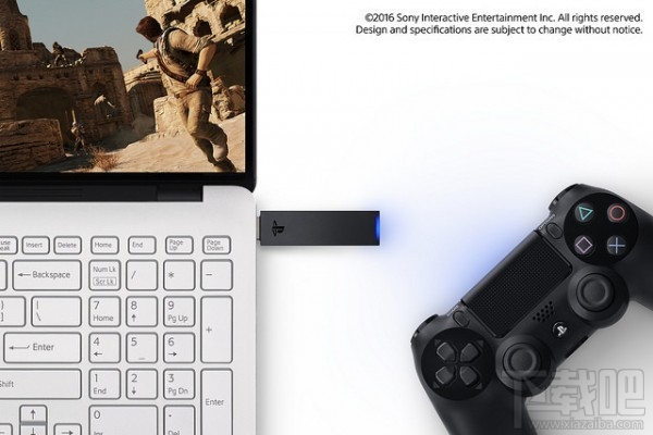 索尼发布25美元DualShock 4手柄USB无线适配器 支持PC/Mac