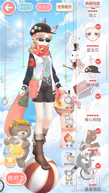 奇迹暖暖15-6少女级怎么搭配 北上之路S级搭配攻略