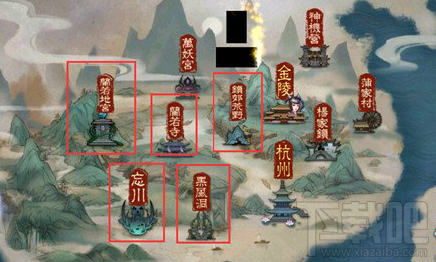 倩女幽魂手游采薇地图坐标任务攻略