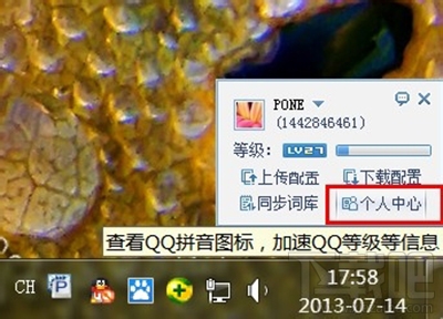 qq拼音输入法怎么点亮图标？