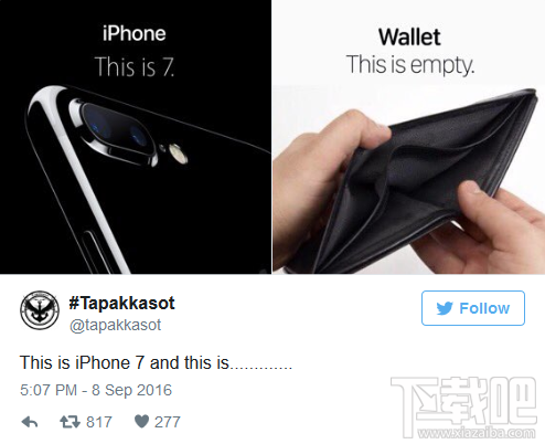 网友将“魔爪”伸向AirPods和 iPhone 7
