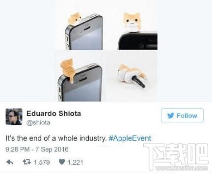 iPhone 7来了 耳机口小物件无法存活