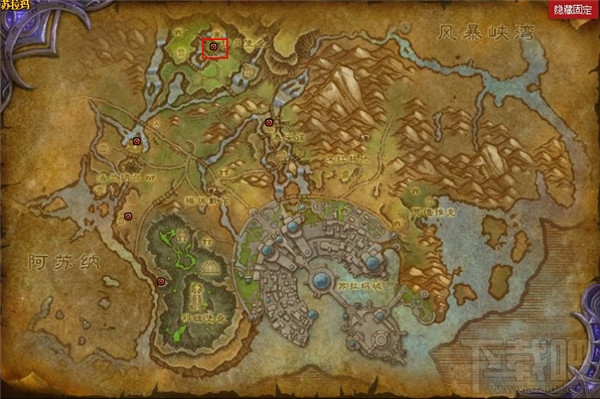 魔兽世界7.0苏拉玛远古魔力上限需要拾取物品坐标介绍