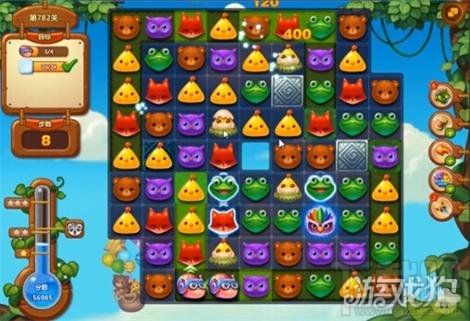 开心消消乐782关难点讲解过关攻略