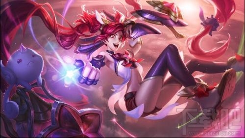 LOL魔法少女金克丝皮肤展示 金克丝魔法少女视频