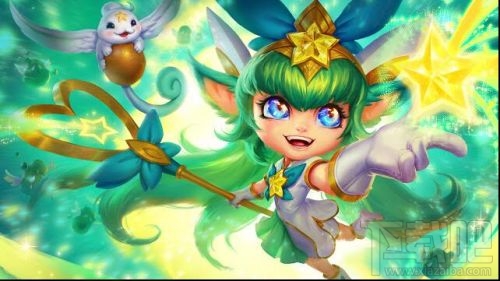 LOL英雄联盟魔法少女璐璐皮肤展示 露露魔法少女视频