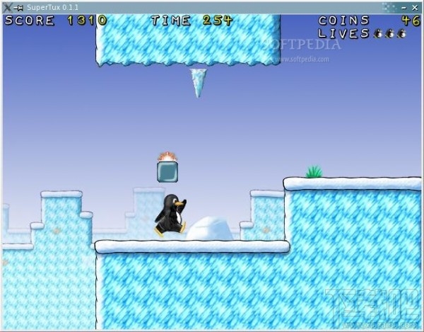 Linux吉祥物游戏SuperTux 0.5.0版发布 类《超级马里奥兄弟》