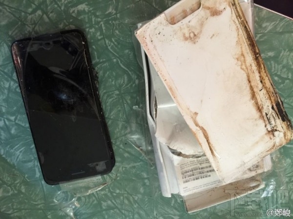 记者称iPhone 7 Plus爆炸都怪快递 苹果质量没问题