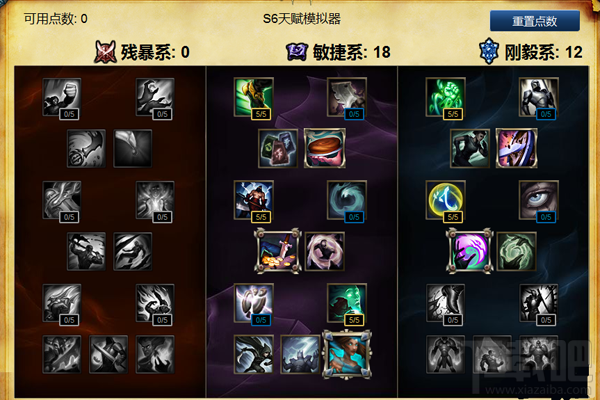 LOLS6新版宝石骑士怎么点天赋