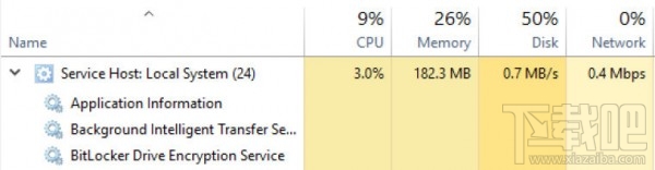 微软发布Windows 10 Build 14942 内存超3.5G将svchost.exe各服务独立运行