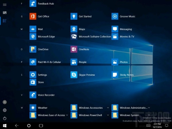 微软发布Windows 10 Build 14942 内存超3.5G将svchost.exe各服务独立运行