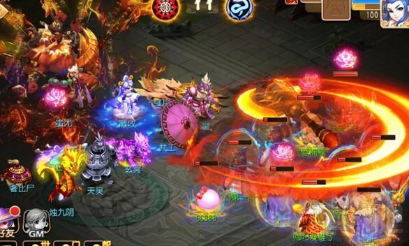 梦幻西游手游紫禁之巅强势封印蚩尤 31回合推倒蚩尤