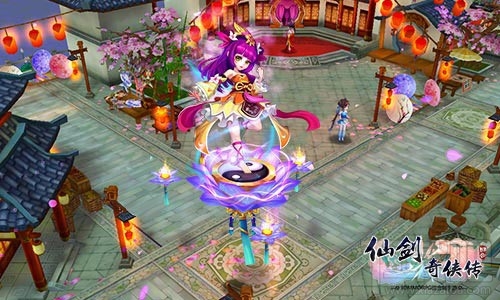 仙剑奇侠传3D回合基础上优化新奇玩法 帮派花灯踏剑归来