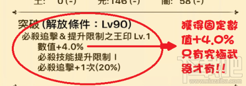 战斗吧蘑菇君手游武器解放能力王印和刻印