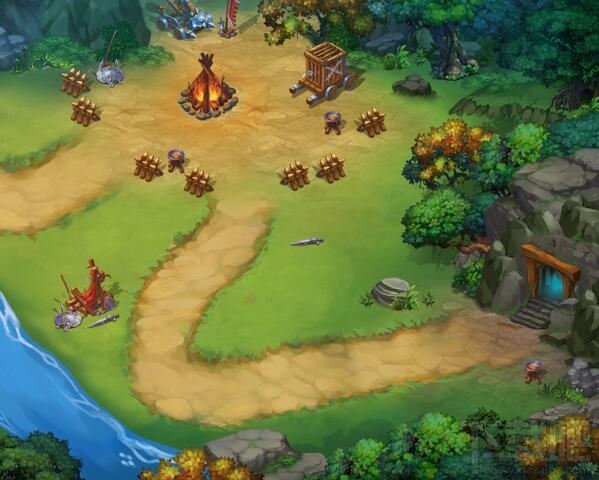 塔防三国志3d超美场景曝光 塔防三国志3d手游场景