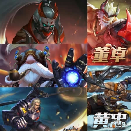 无尽争霸手游新手5V5阵容推荐：四霸一野
