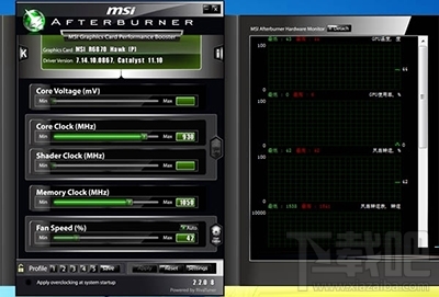 msiafterburner怎么用 msiafterburner怎么调