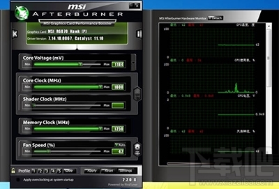 msiafterburner怎么用 msiafterburner怎么调