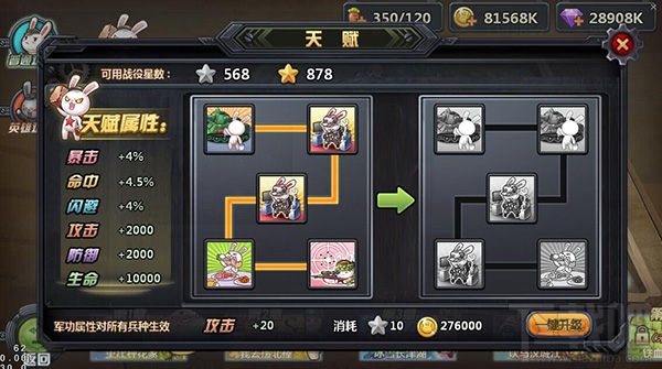 那兔之大国梦新手攻略之天赋