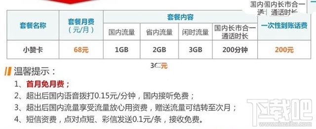 京东小赞卡是什么？京东小赞卡资费详情