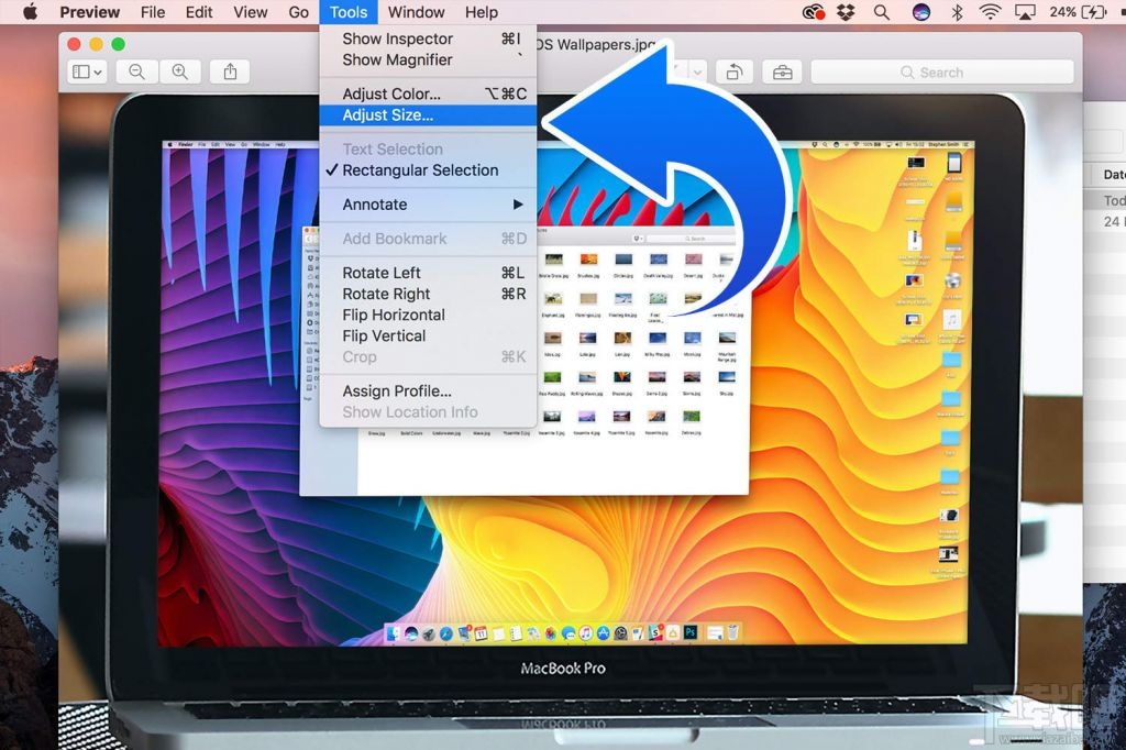 Mac如何用预览应用调整图像大小？Mac调整图片大小方法