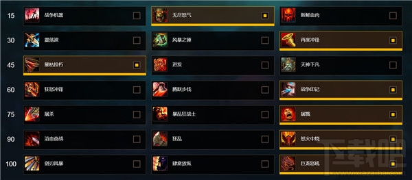 魔兽世界7.15战士天赋怎么点？魔兽世界战士天赋推荐