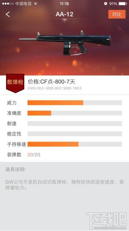 CF完爆英雄枪的普通武器介绍