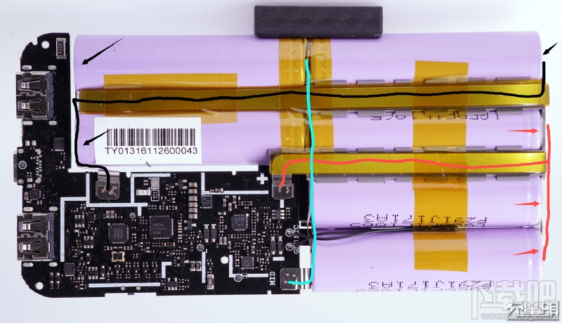 ZMI 10号Type-C PD移动电源拆解评测