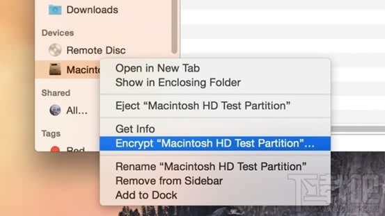 Mac磁盘分区加密怎么设置？Mac分区加密使用方法