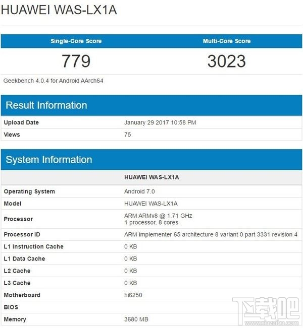 华为P10Lite跑分多少？华为P10Lite安兔兔跑分多少？