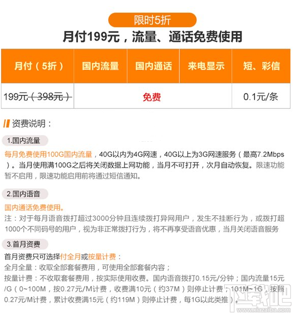 广东联通无限流量无限通话套餐多少钱？怎么样？